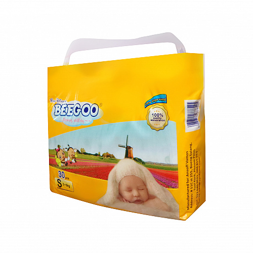 Beegoo Tape Baby Diaper Scut 30Pcs/bag(Tap)